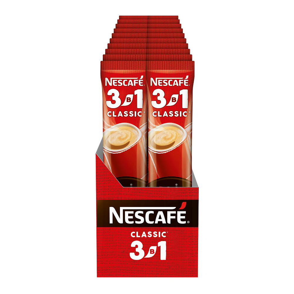 Кофейный напиток "Nescafe" 3в1 классик, растворимый, 14.5 г - 16