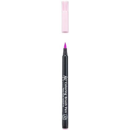 Маркер акварельный "Koi Color Brush", лиловый - 3