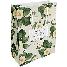 Пакет бумажный подарочный "Flora", 25х32х12 см