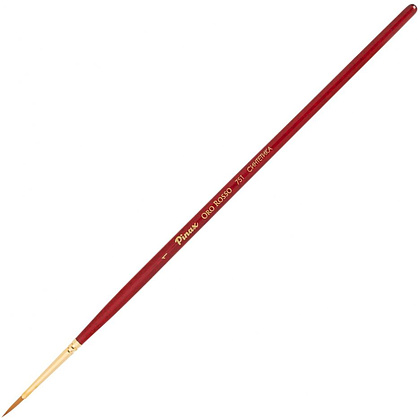 Кисть для рисования "Pinax ORO ROSSO", синтетика, круглая, №1