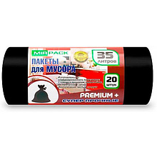 Мешки для мусора "Mirpack Premium+"