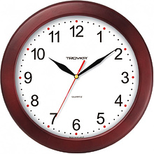 Часы настенные "988957", темно-коричневый