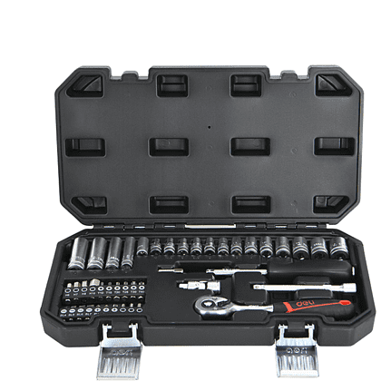 Набор инструмента 1/4" Deli RS EDQ41043, 43 шт