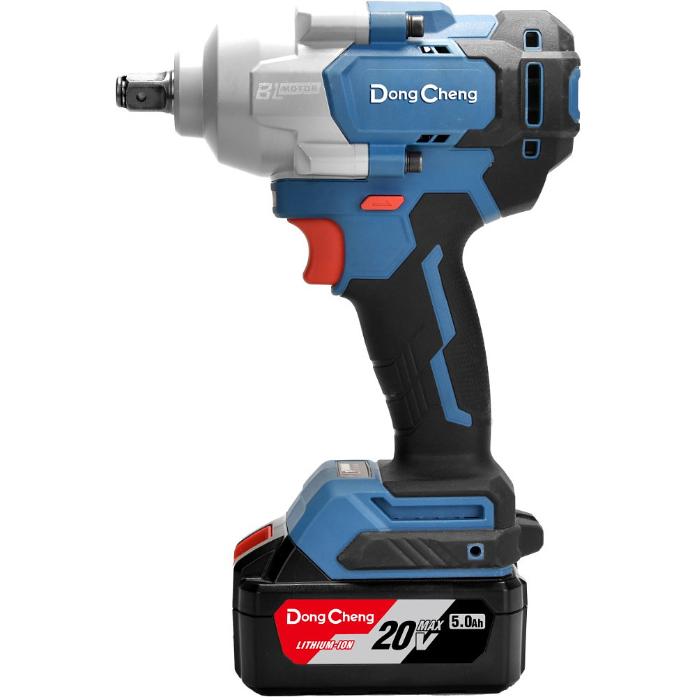 Аккумуляторный гайковерт DongCheng DCPB698 (TYPE FK), 20 В, 698 Нм, 2 АКБ, 5 Ач, З/У 4 А - 2