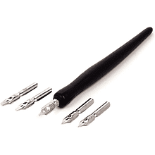 Держатель для пера "Сонет", деревянная ручка