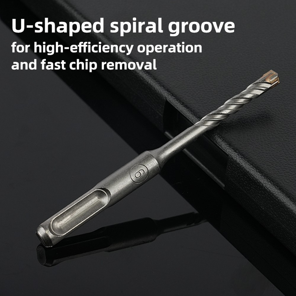 Бур по бетону Deli YS EDH-YCZ11006-E1, 6x110 мм, X-Tip, SDS-PLUS - 8