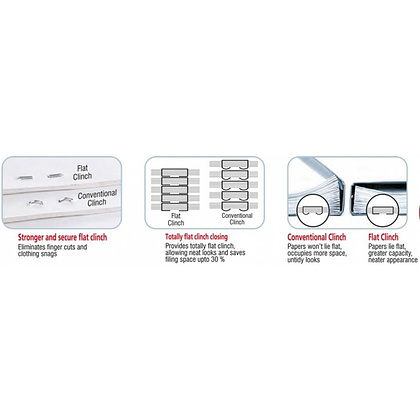 Скобосшиватель "LE-10", №10, 20 листов, бежевый, на 50% меньше усилий при нажатии - 3