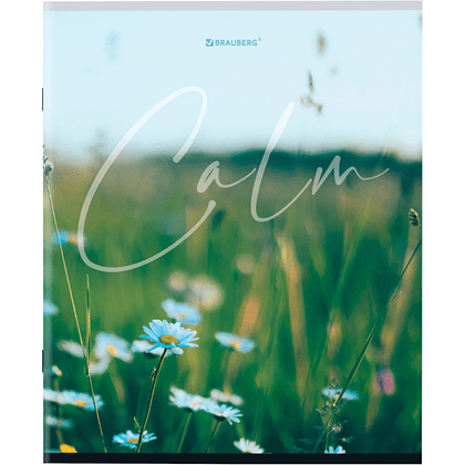 Тетрадь "Calm", А5, 96 листов, в клетку, ассорти - 6