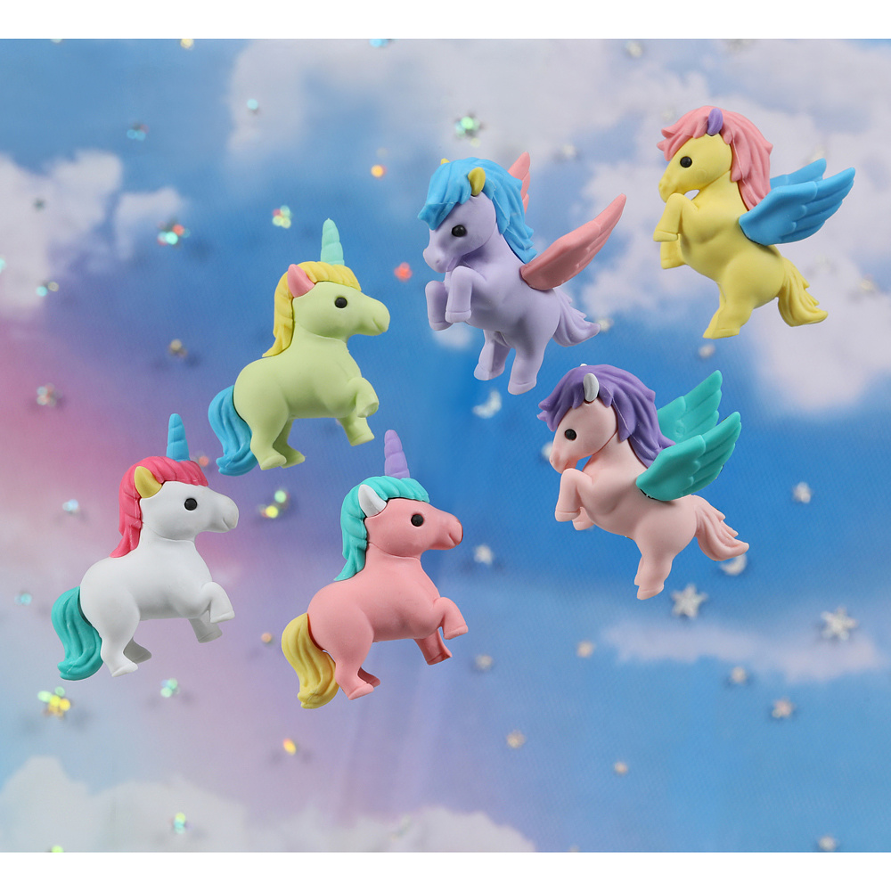 Ластик Iwako "Unicorn & Pegasus", 1 шт - 14