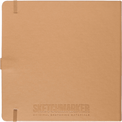 Скетчбук "Sketchmarker", 80 листов, 20x20 см, 140 г/м2, капучино  - 2