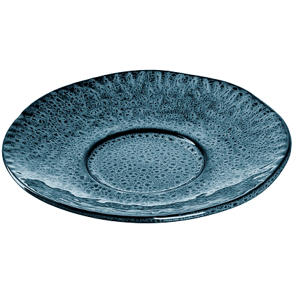Тарелка керамическая "Matera", 15 см, голубая