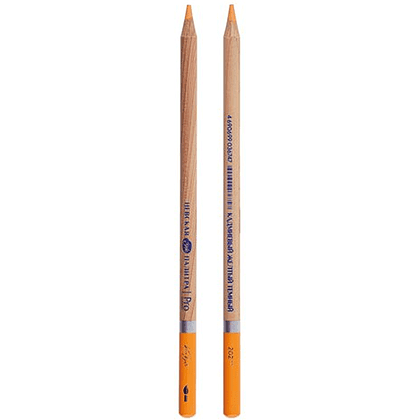 Карандаш акварельный "Белые ночи", 202 кадмиевый желтый темный