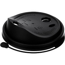 Крышка пластиковая для стаканов d=80мм, для горячих напитков