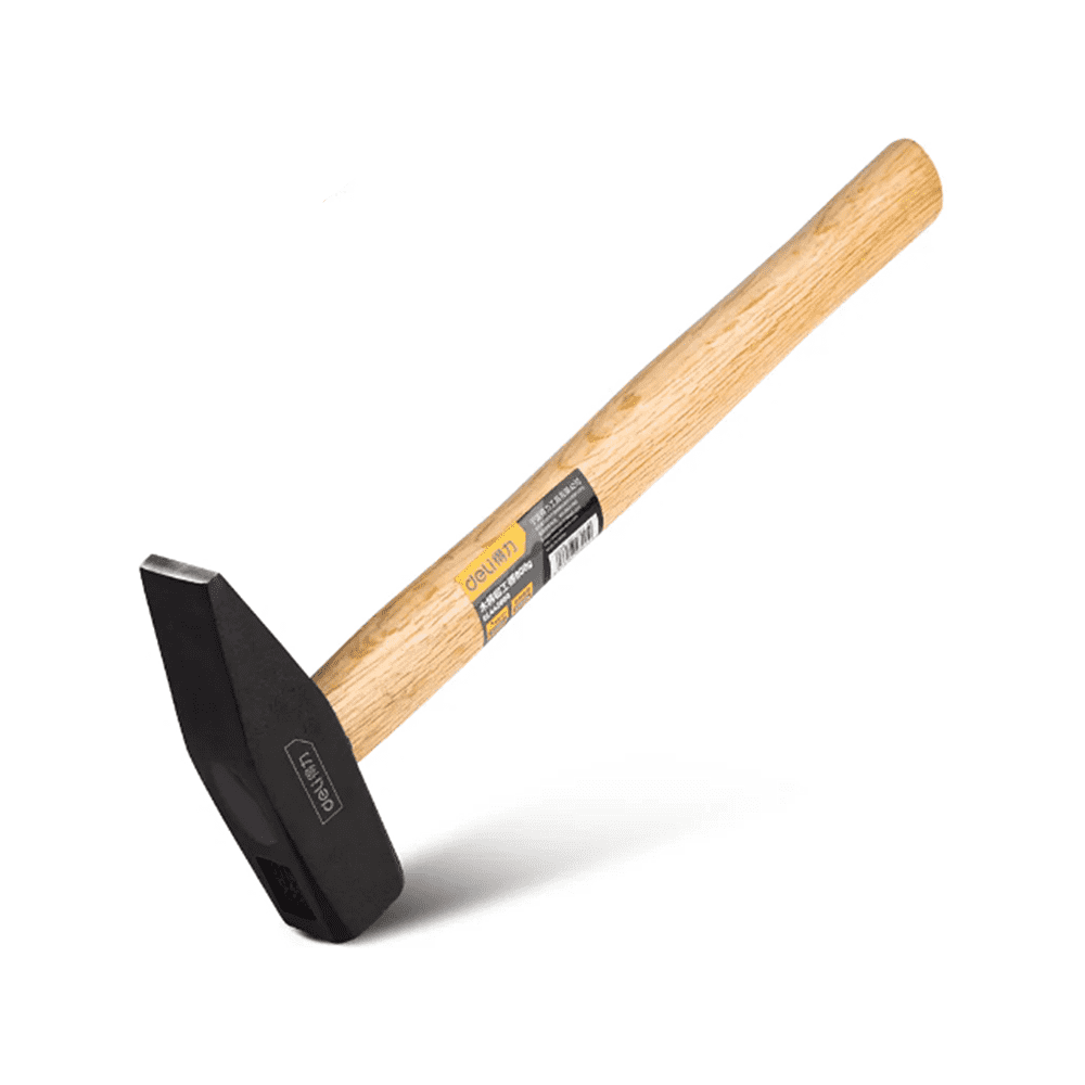 Молоток Deli "DL442800", 0.8 кг, деревянная рукоятка