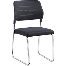 Кресло д/посетителей SitUp SKY Chrome сетка, черный