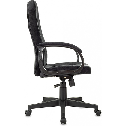 Кресло для руководителя Бюрократ "CH 002 Fabric", ткань, пластик, черный - 3