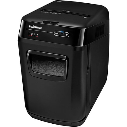 Уничтожитель Fellowes AutoMax 150C, автоподача, DIN P-4, 4х38мм, 150 листов, авто, 32 литра