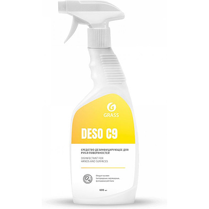 Средство дезинфицирующее "DESO C9 ", 600 мл