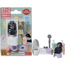 Набор ластиков "IWAKO Bathroom", блистер