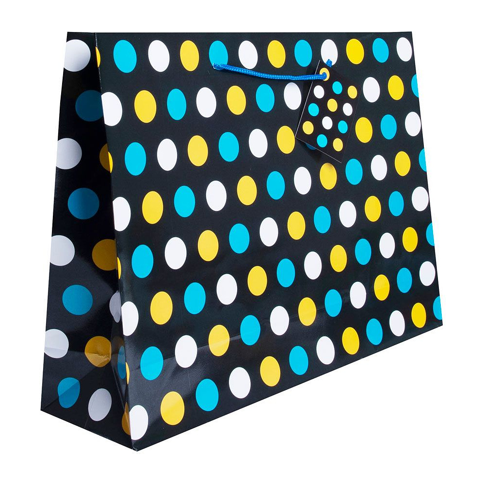 Пакет бумажный подарочный "Разнообразие",17.8x22.9x9.8 см, ассорти - 2