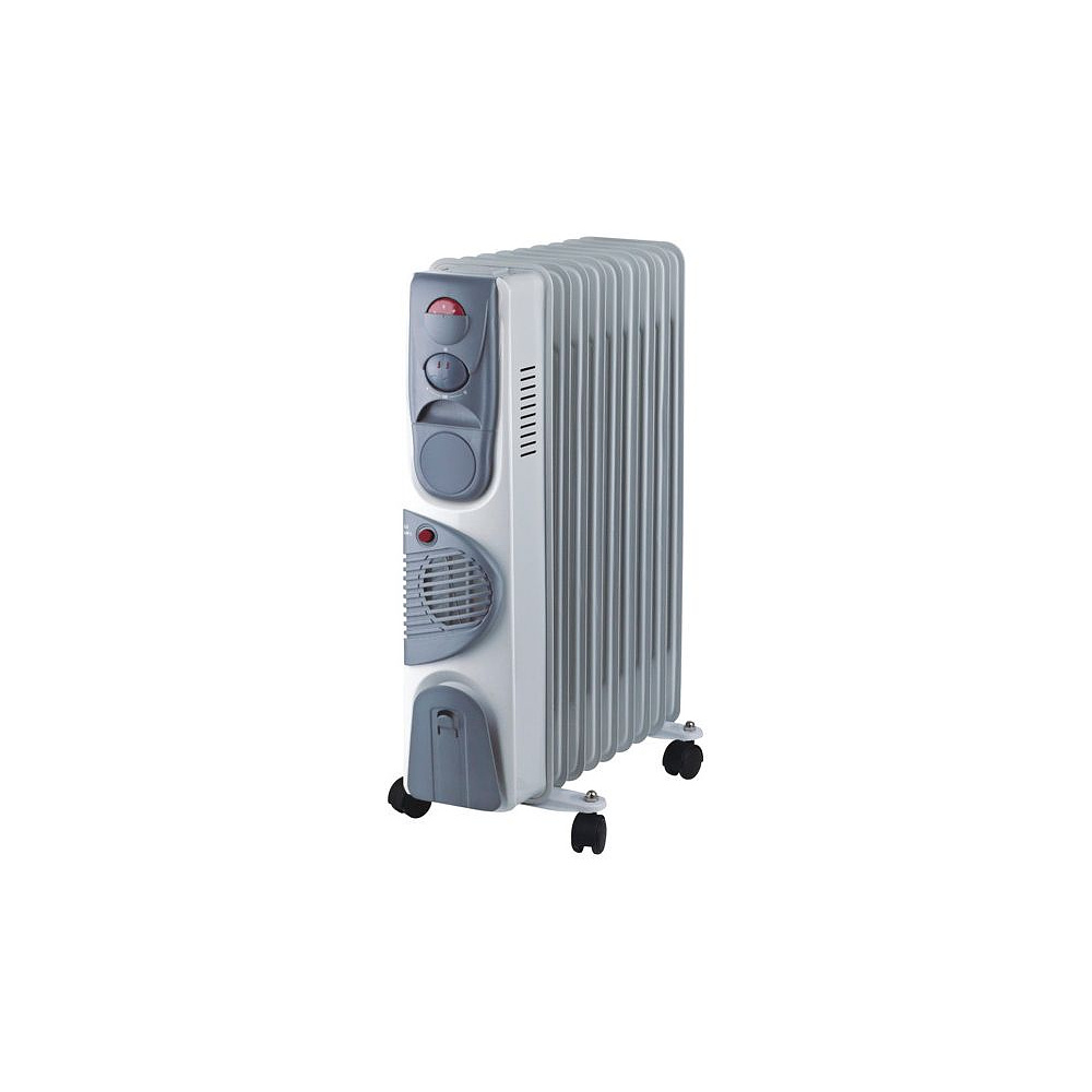 Электрообогреватель масляный Oasis BB-20T с тепловентилятором, 9 секций