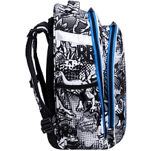 Рюкзак молодежный CoolPack "T-Rex", черный, синий