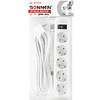 Сетевой фильтр Sonnen SPW-505, 5 м, 5 розеток, белый - 7