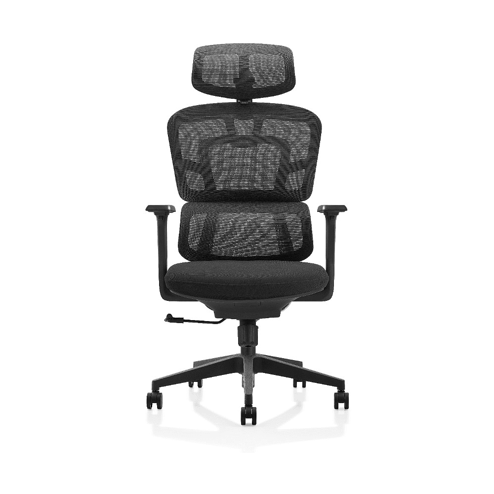 Кресло для руководителя SitZone U-062A сетка, пластик, черный, -30% - 2