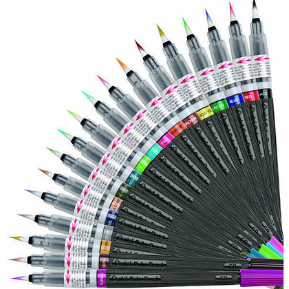 Кисть "Color Brush", желто-оранжевый - 3