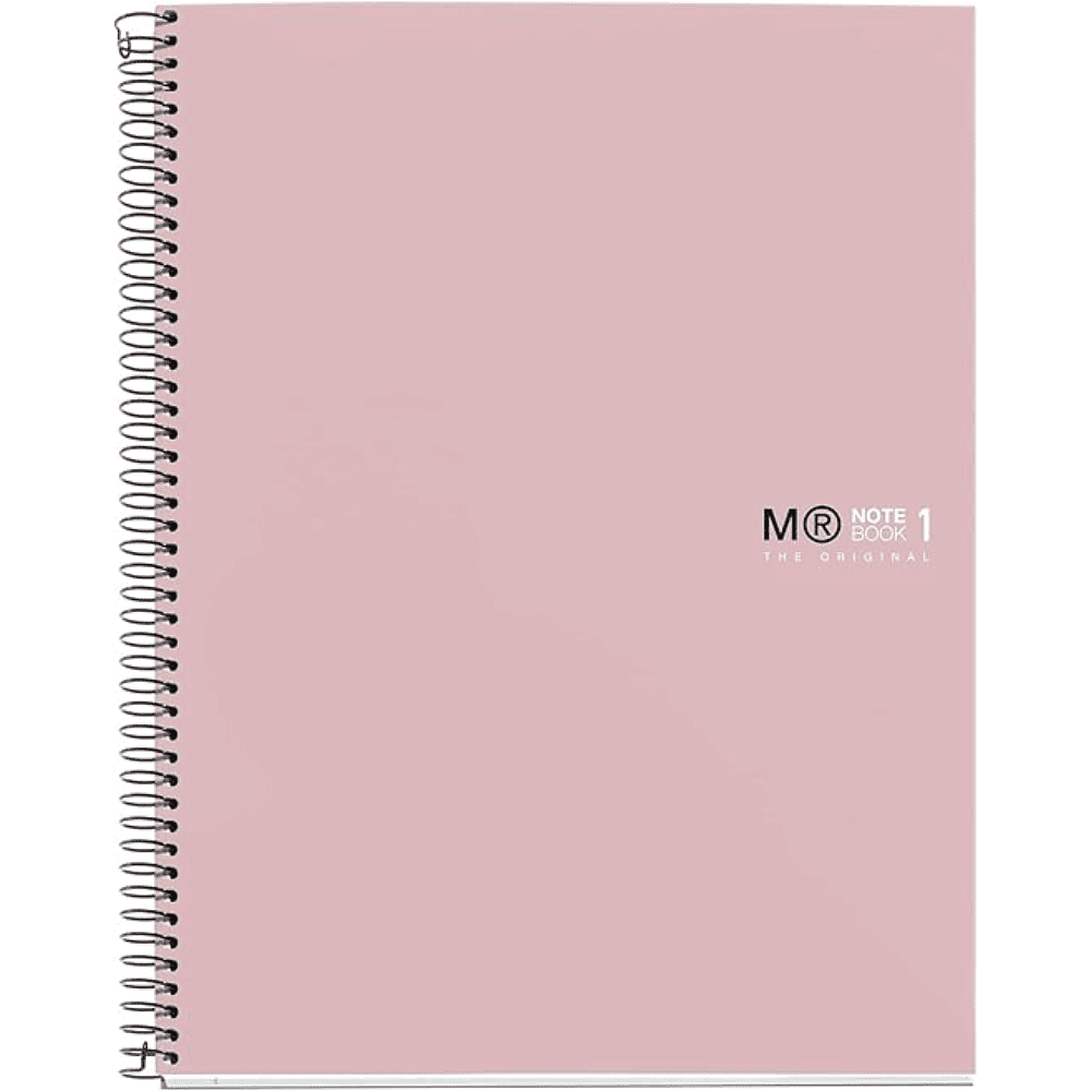 Тетрадь Miquelrius "Sand", А4, 80 листов, клетка, розовый