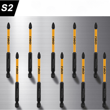 Бита Deli YS EDL251150, ударная, 10 шт., PH2 x 150 мм - 3