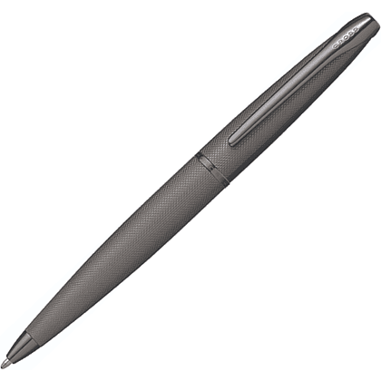 Ручка шариковая автоматическая "Cross ATX Titanium Grey" в подарочной упаковке, 0.7 мм, серый, стерж. черный