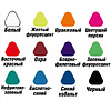 Мелки восковые "Himi Miya Silky Crayon", 12 цветов, ассорти - 9
