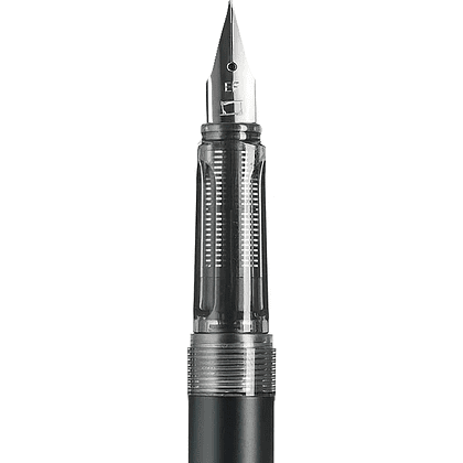 Ручка перьевая EF "Малевичъ", металл, с конвертером, мокрый асфальт - 4