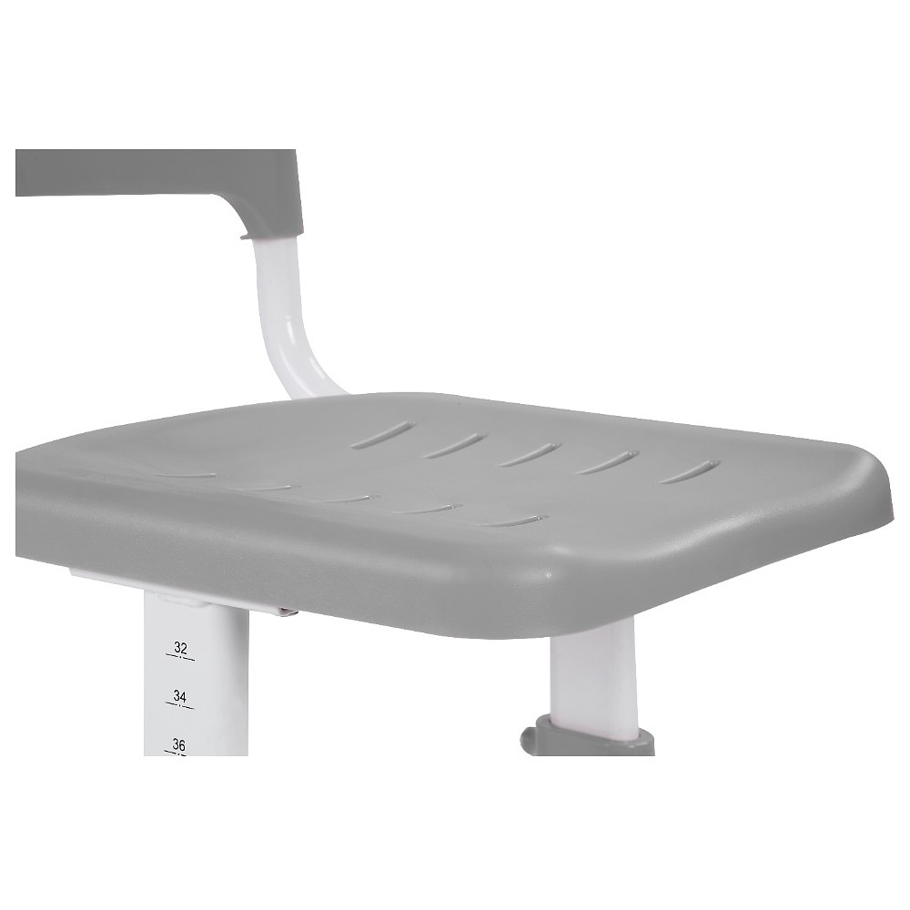 Комплект растущей мебели Fundesk "Cubby Botero": парта, стул, подставка для книг, LED-лампа, серый - 17