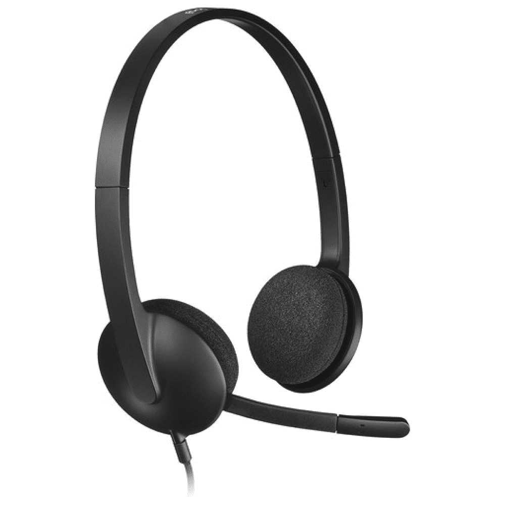 Наушники с микрофоном Logitech "Stereo Headset H340"