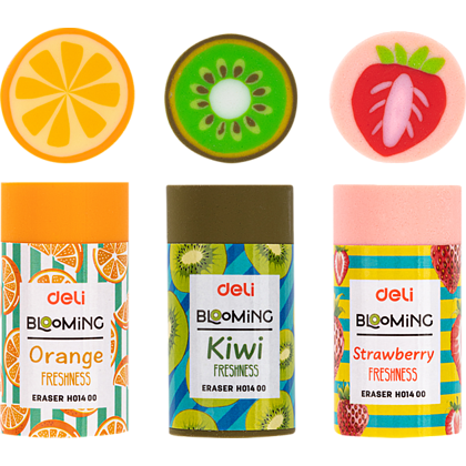 Ластик Deli "Blooming", ассорти