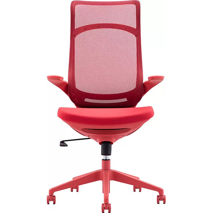 Кресло для руководителя EVERPROF Spirit, сетка, красный - 2