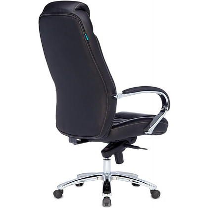 Кресло для руководителя Бюрократ "T-9923SL", кожа, металл, черный - 4