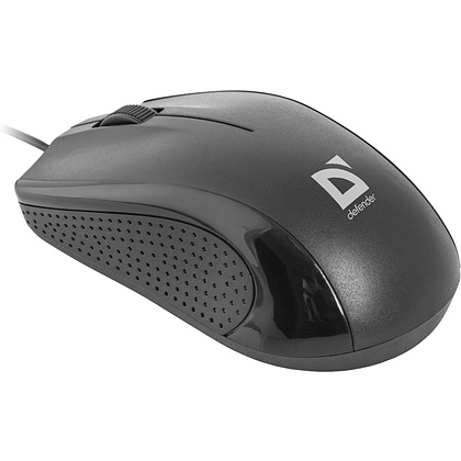 Мышь Defender Optimum MB-160, проводная, 1000 dpi, 3 кнопки, черный - 3