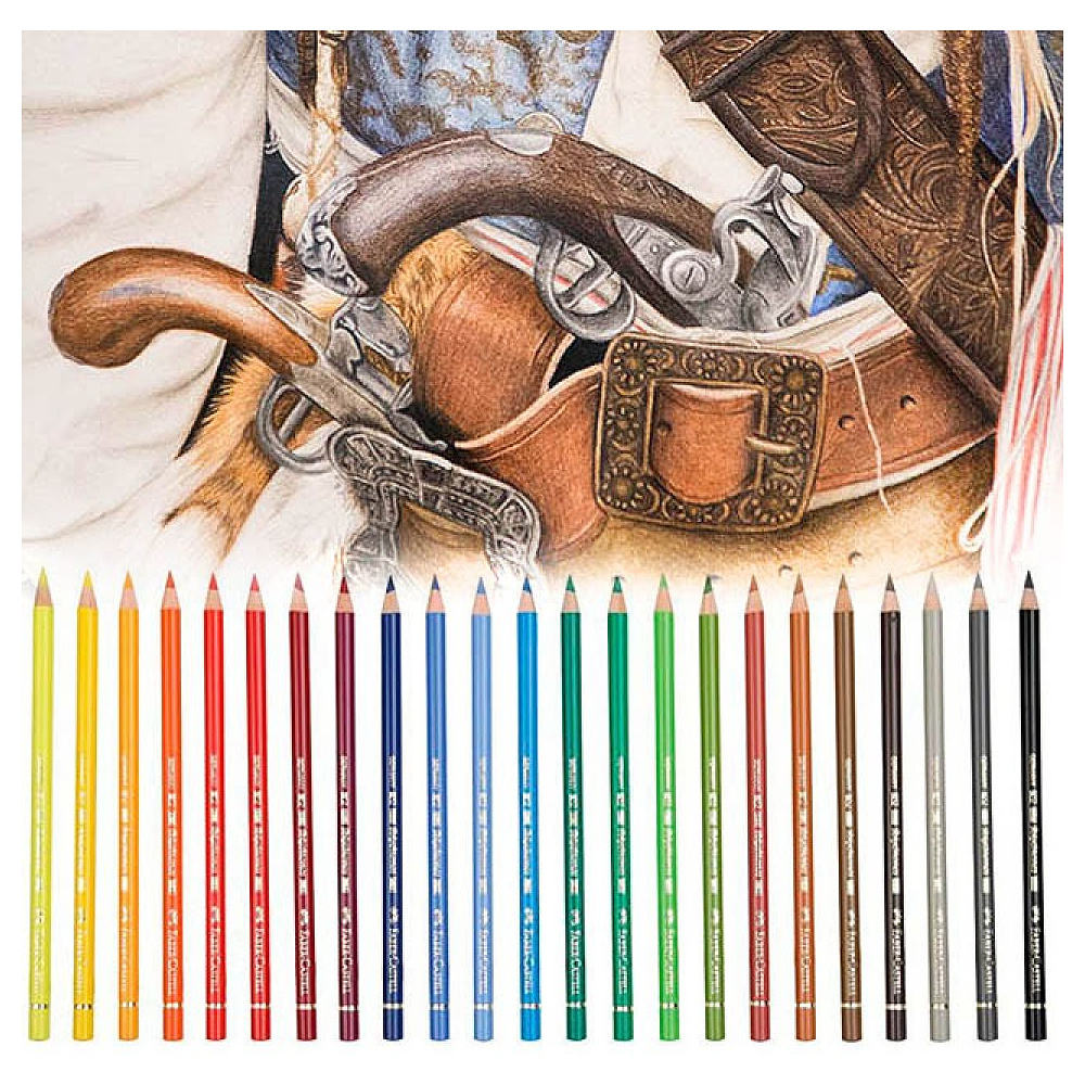 Цветные карандаши "Polycromos", 120 шт., в металлической упаковке - 2