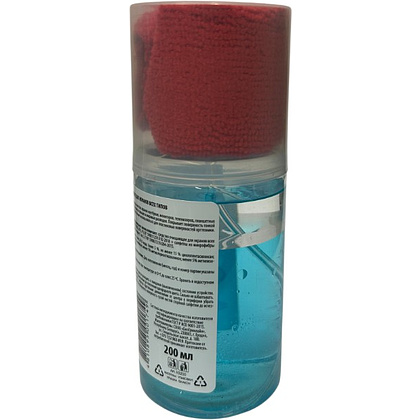 Чистящий набор для экранов "ZALA ZL93200" спрей 200 мл + салфетка из микрофибры - 6