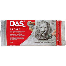 Паста для моделирования "DAS STONE", 1000 г, серый жемчуг