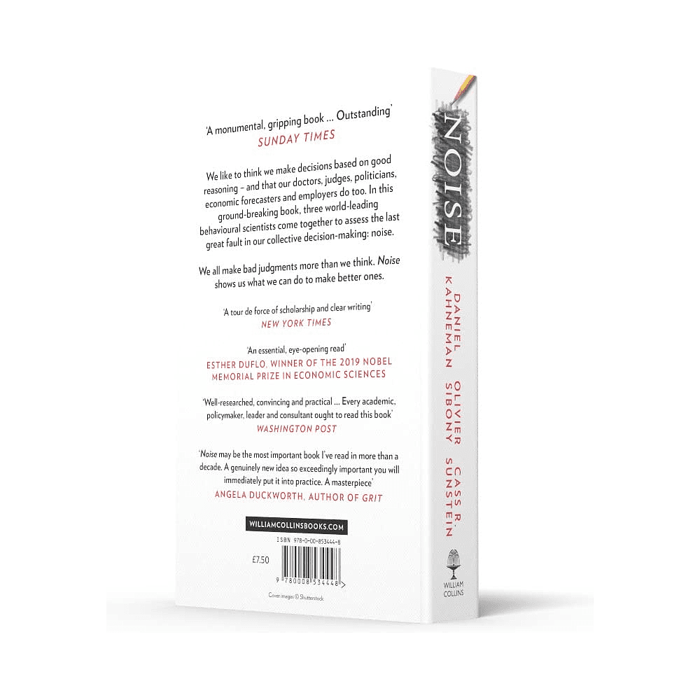 Книга на английском языке "Noise", Daniel Kahneman - 5