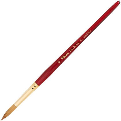 Кисть для рисования "Pinax ORO ROSSO", синтетика, круглая, №16