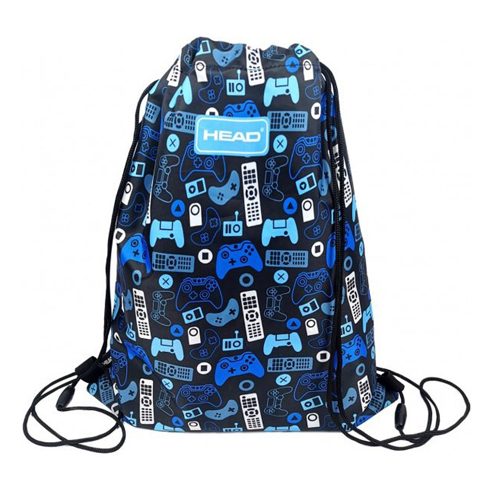 Мешок для обуви "Game on", 33x44 см, темно-синий - 2