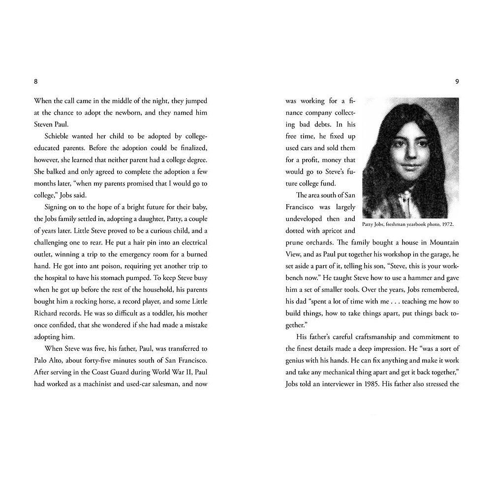 Книга на английском  языке "Steve Jobs The Man Who Thought Different", Karen Blumenthal - 7