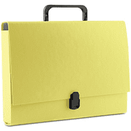 Портфель, картон, желтый