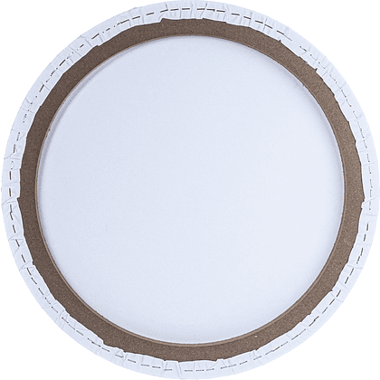 Холст на подрамнике круглый "Сонет", 50 см, хлопок, 280 г/м2, среднее зерно - 3