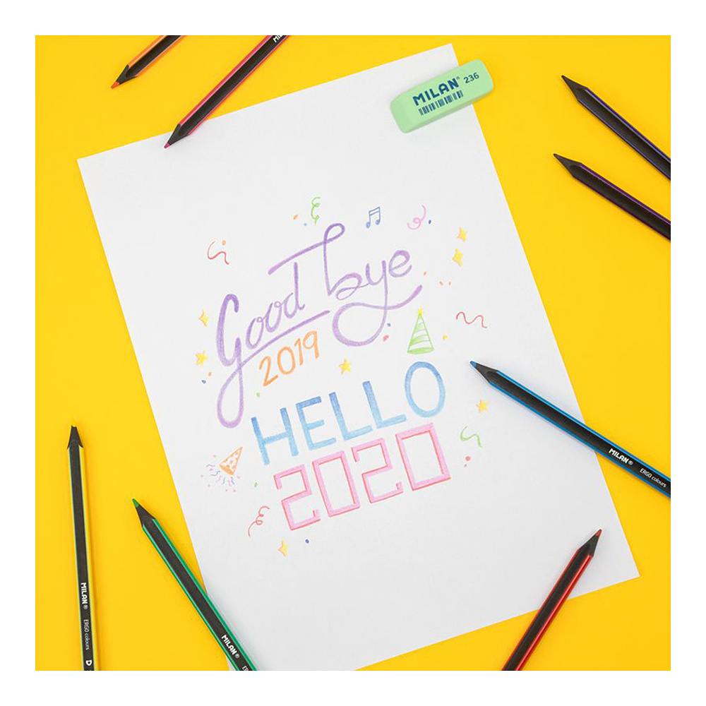 Цветные карандаши "ERGO" + точилка, 10 цветов - 6